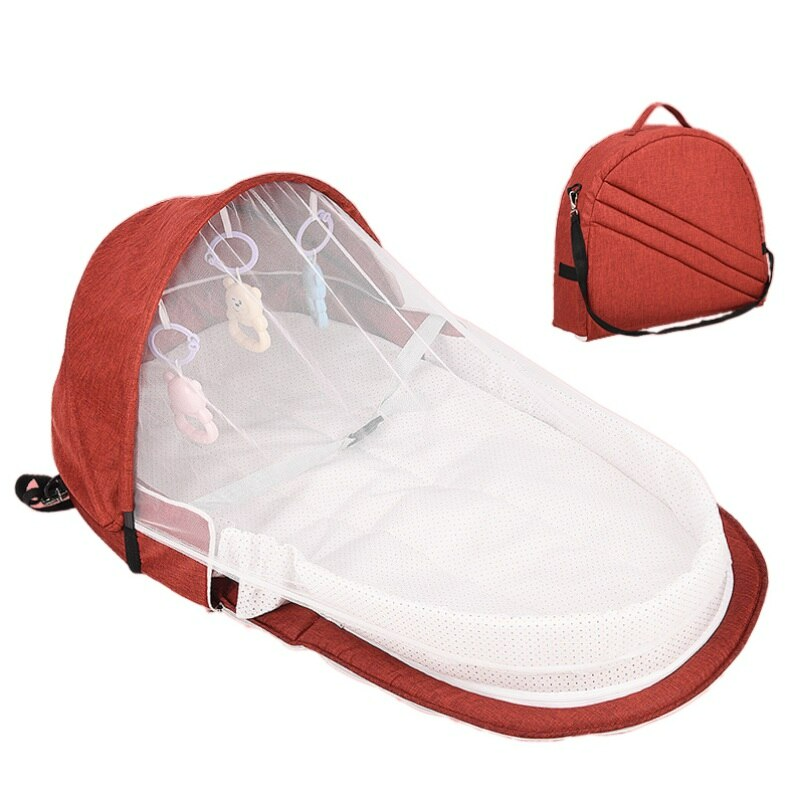 Compact Baby Travel Bed with Canopy