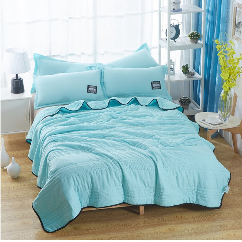 Soft Cooling Silk Throw Blanket
