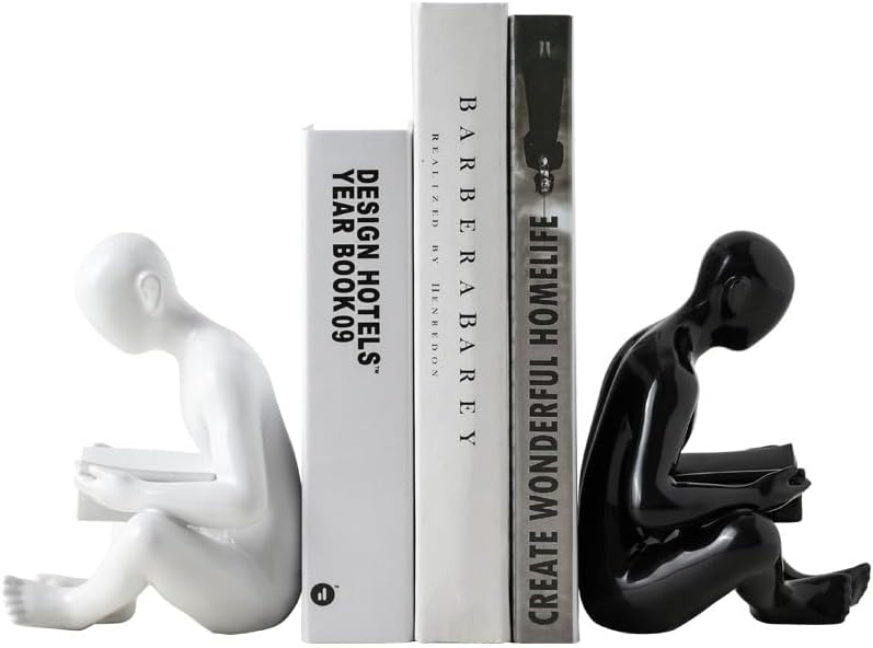 Stylish Bookend Figure for Home Office Decor