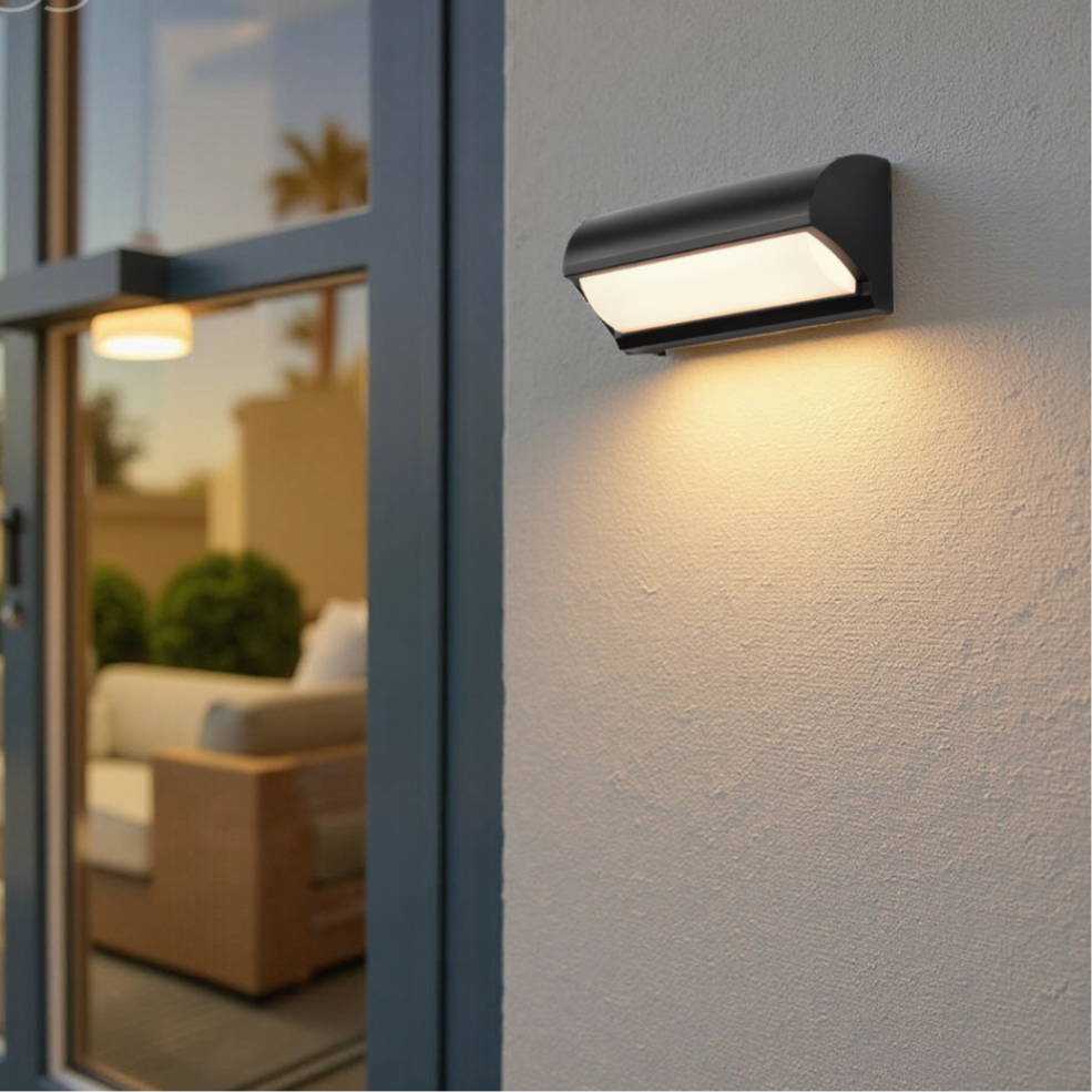 Stylish Outdoor LED Wall Lamp – Waterproof Warm Exterior Light