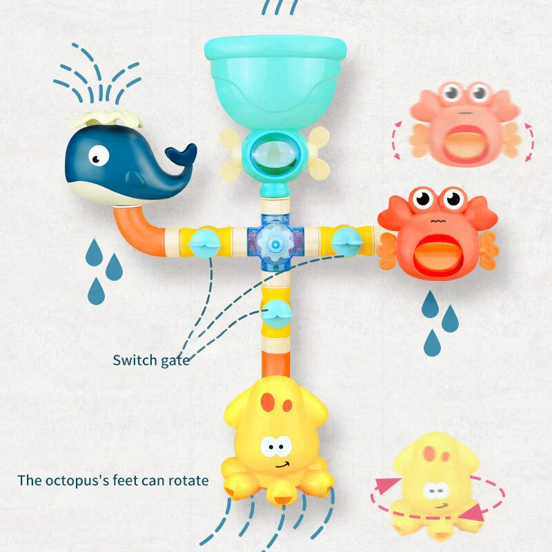 Colorful Kids Water Splash Toy Set