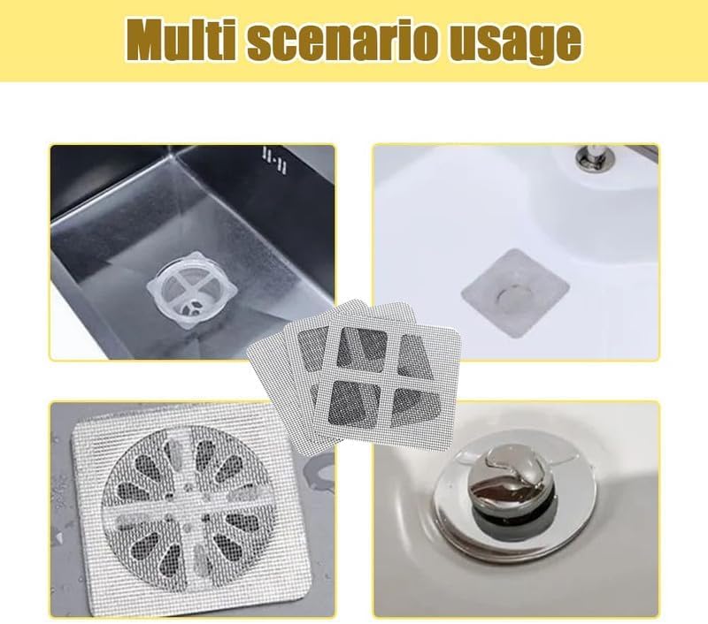 Easy Clean Hair Catcher Stickers