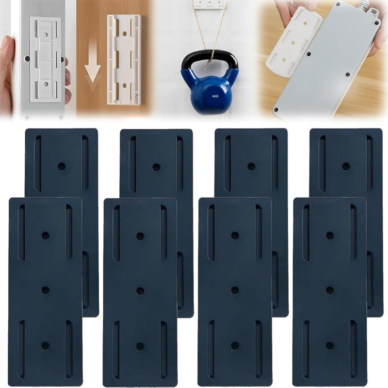 Easy Install Power Strip Holder with Slide Track