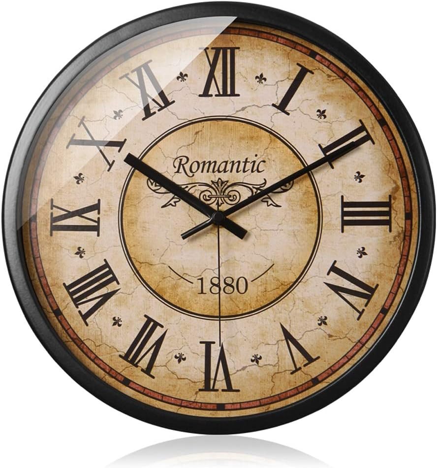 Retro Style Wall Clock