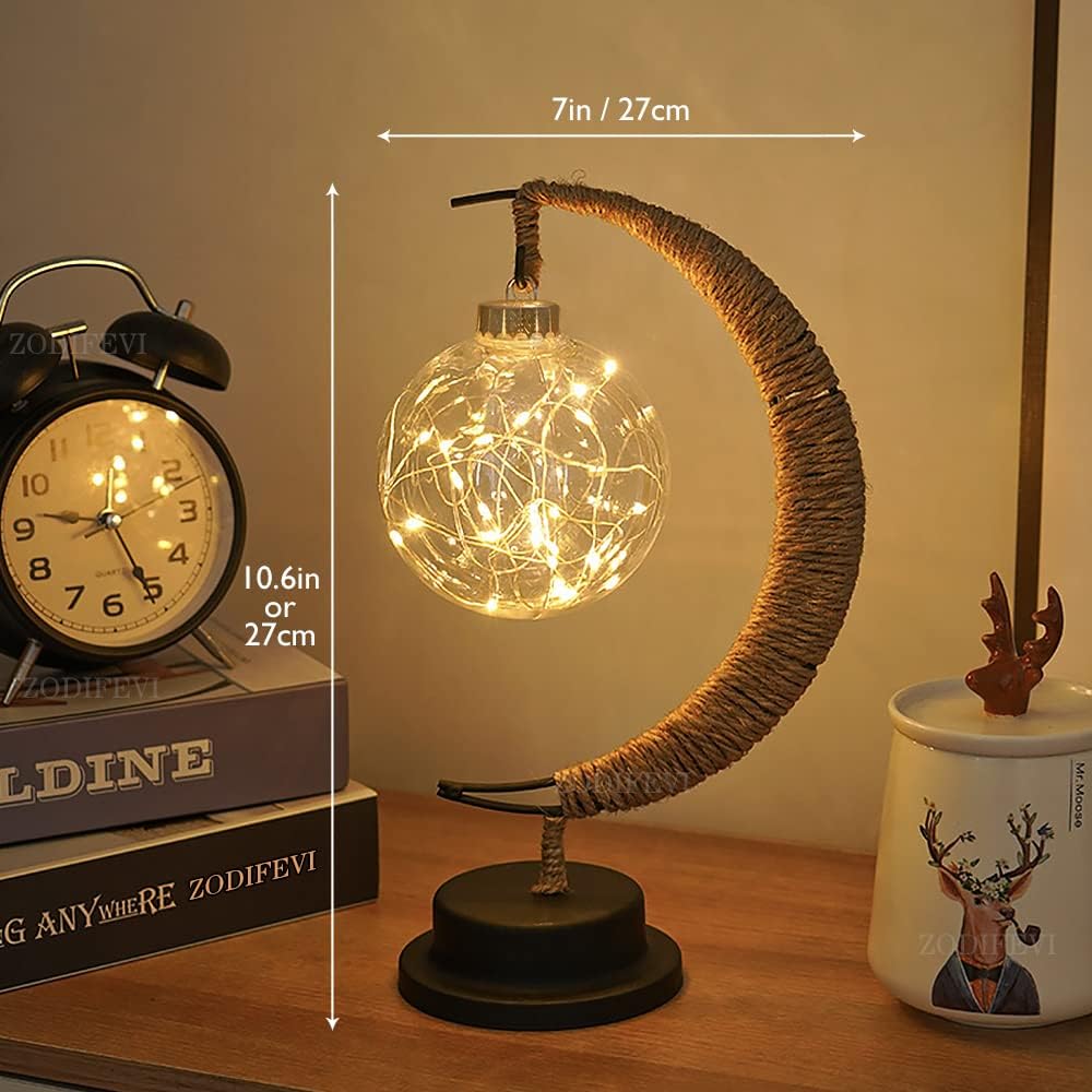 Soft Moonlight Table Lamp Warm Home Lighting