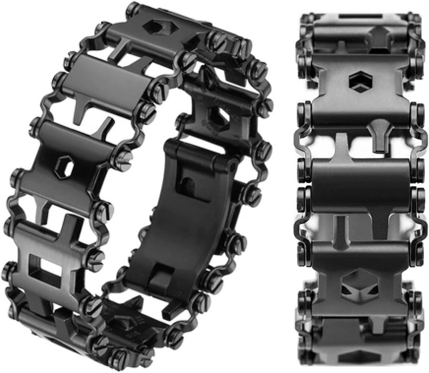 Practical 29-in-1 Metal Survival Tool Watch Band
