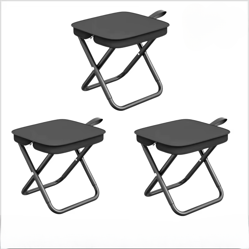 Collapsible Outdoor Camping Chair with Strong Metal Frame