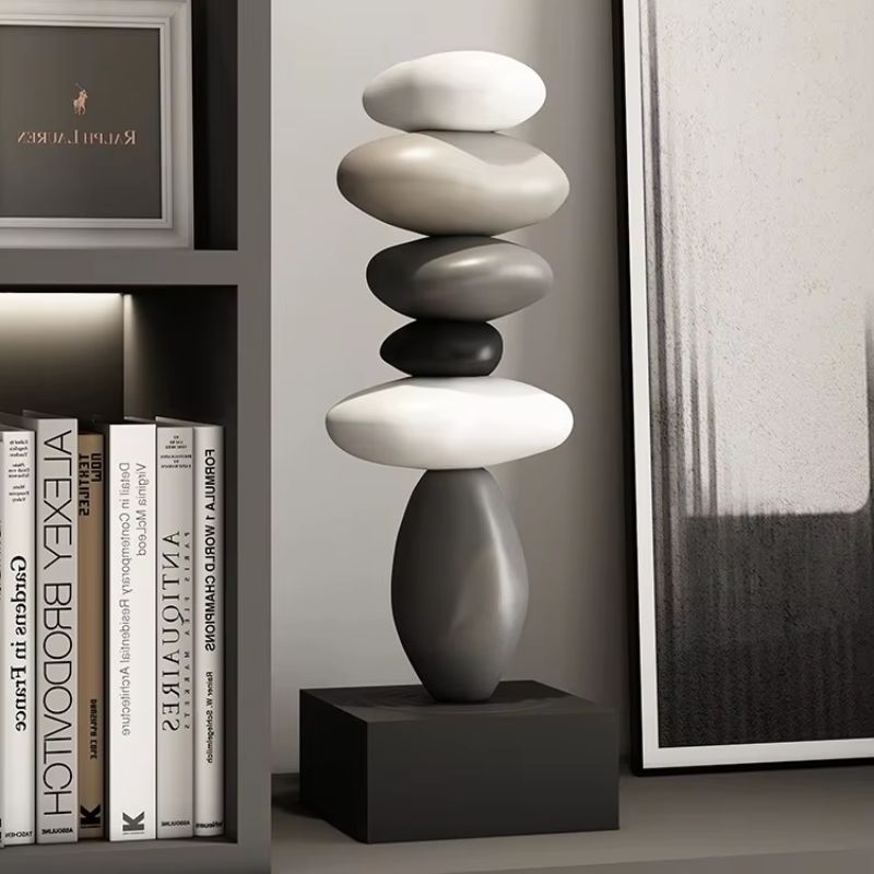 Serenity Sculpture - Calming Home Zen Decoration