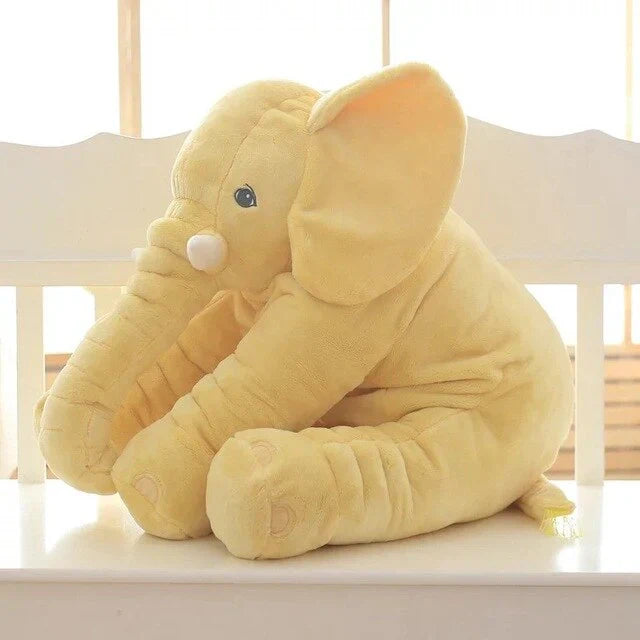 Soft Cute Elephant Throw Pillow