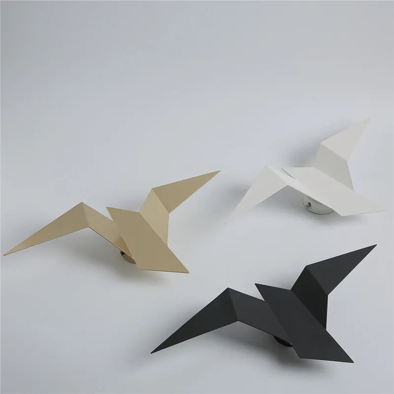 Contemporary LED Bird Wall Light