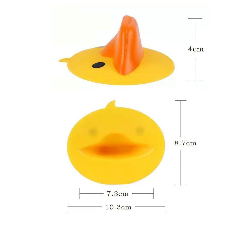 Bright Yellow Quack Duck Oven Mitts
