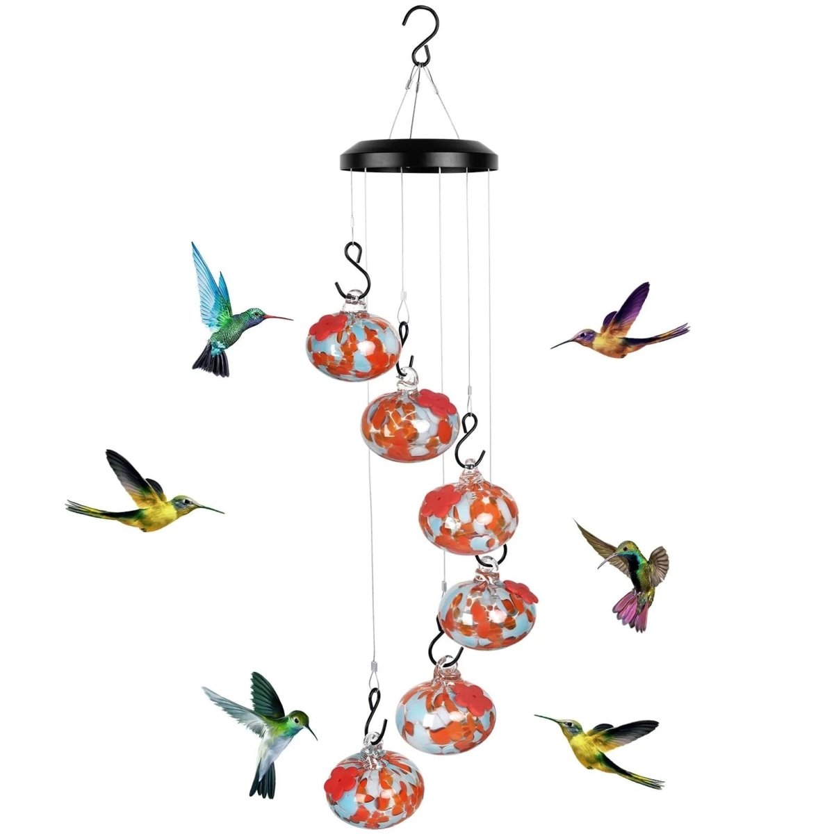 Colorful Hummingbird Garden Decoration