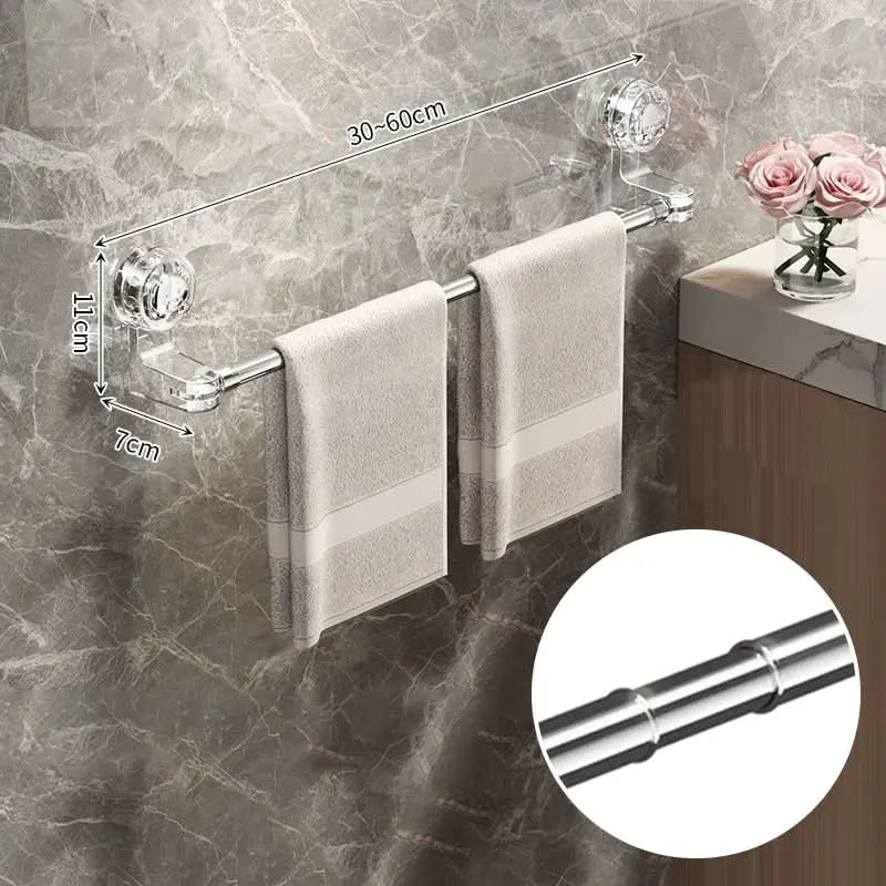 Adhesive Wall Mount Towel Holder