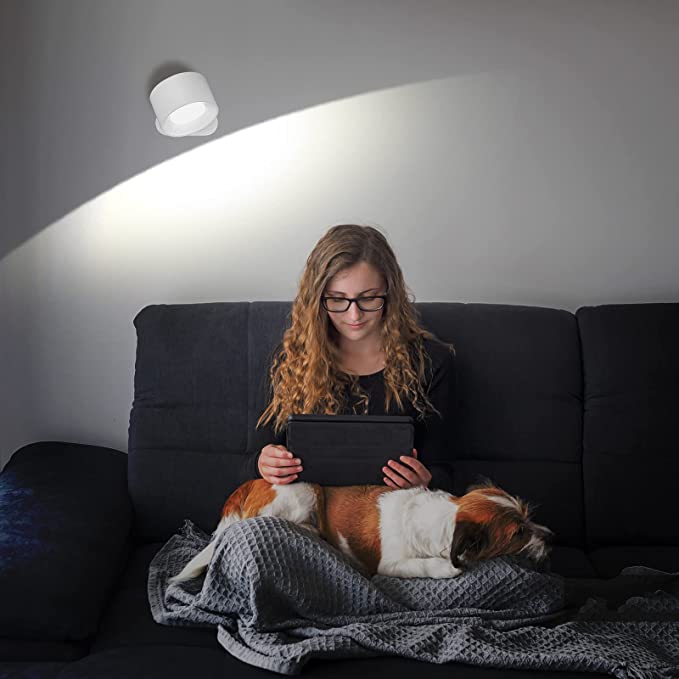 Bright Wireless LED Wall Lamp with Remote