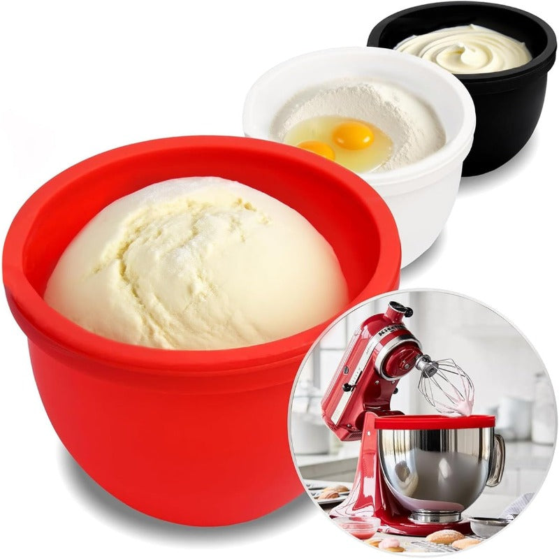 Large Non-Stick Silicone Mixer Bowl Liner