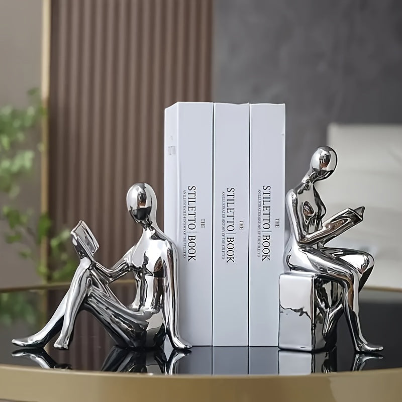 Stylish Ceramic Book Ends for Modern Home Decor