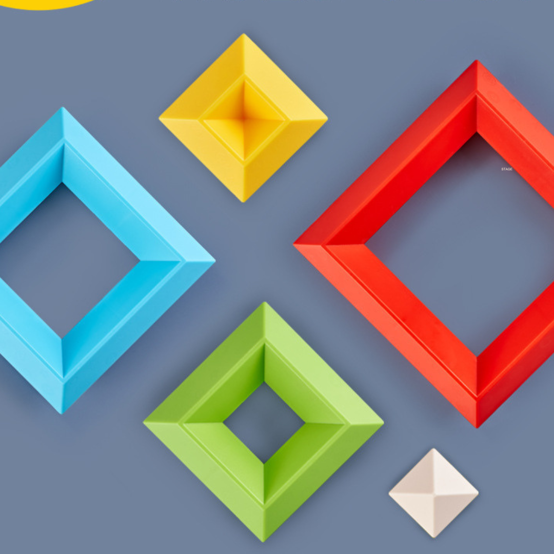 Natural Wood Educational Domino Blocks
