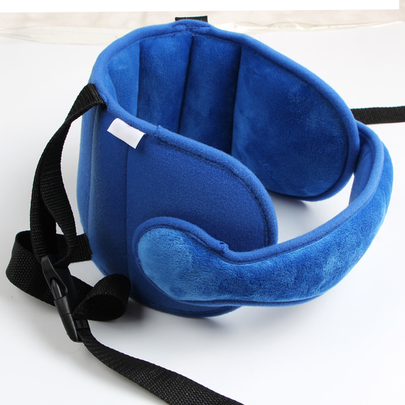 Kids Car Headrest Pillow - Soft Adjustable Travel Cushion