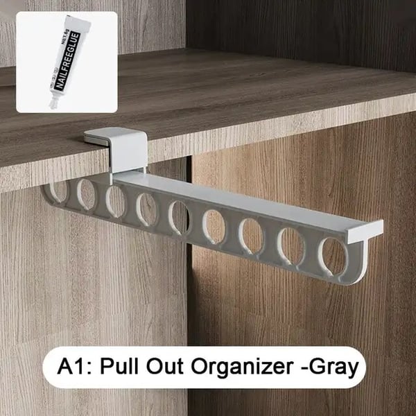 Space Saving Foldable Clothing Rack