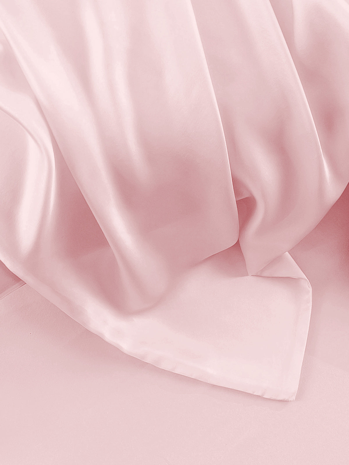 Soft 100% Silk Pillowcase with Hidden Zipper Closure
