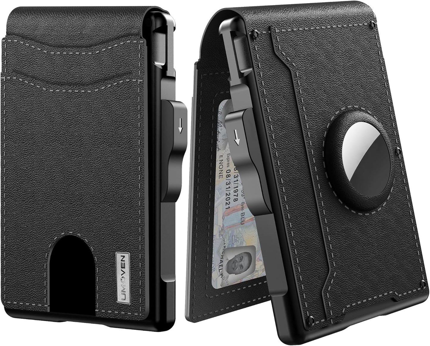 Men's Slim Leather RFID Wallet with Card Holder
