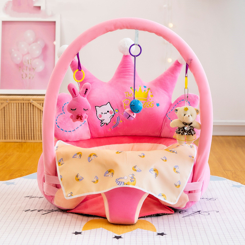 Baby Support Seat with Play Arch - Soft Sitting Helper