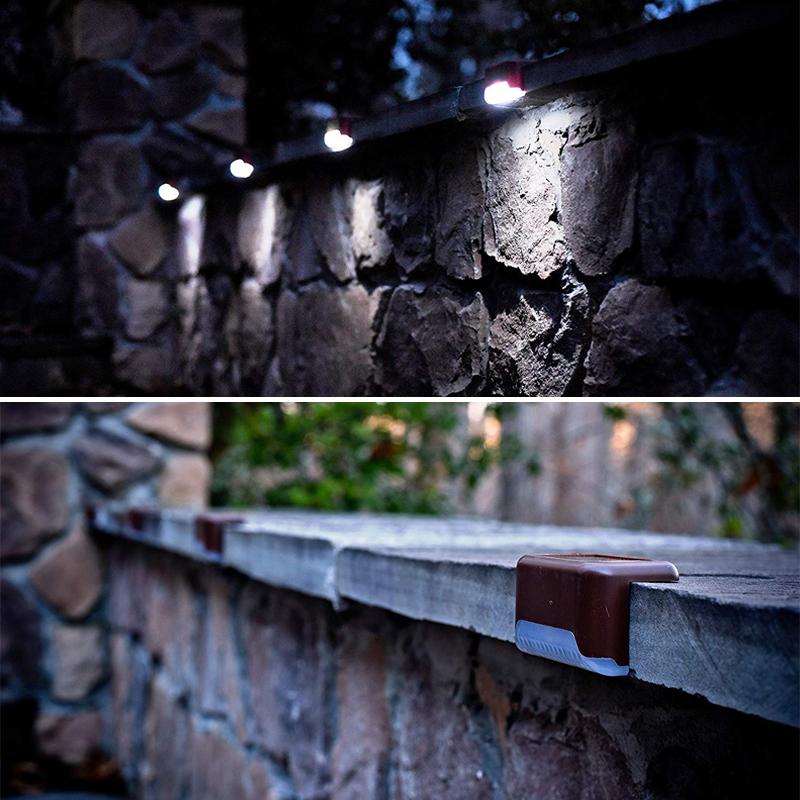 Waterproof Outdoor Solar Powered Garden Lamp