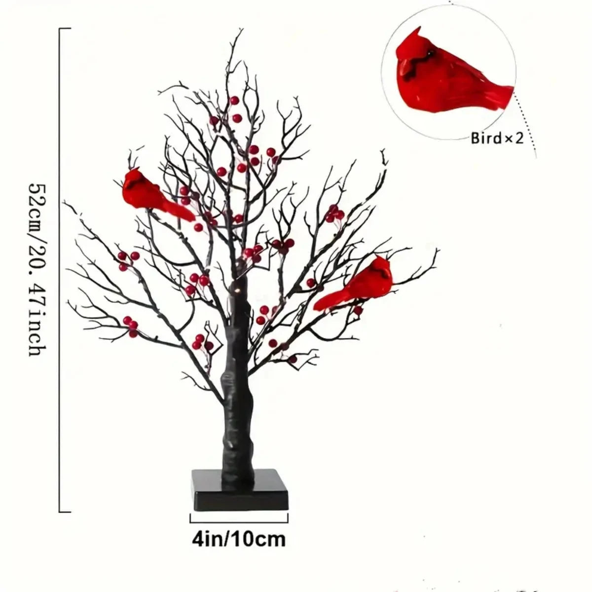 Traditional Vintage Style Christmas Tree