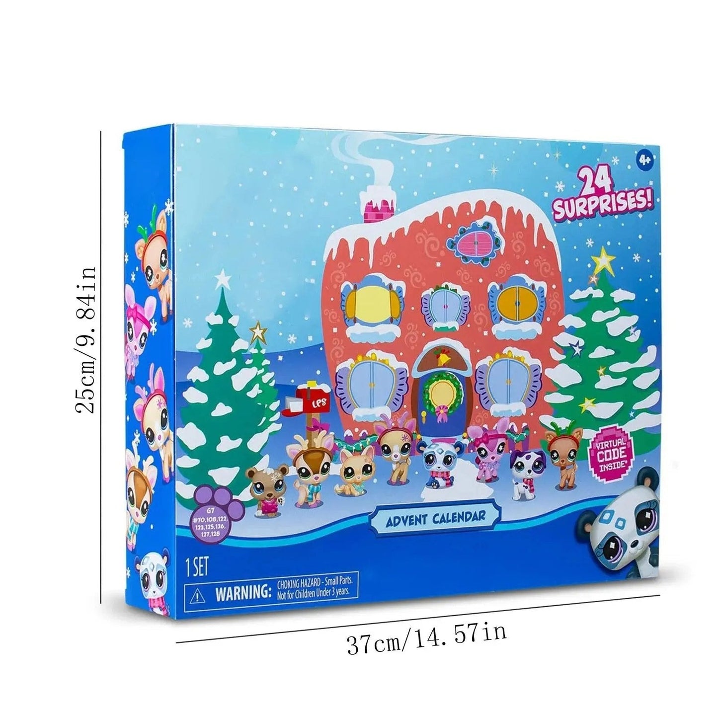 Christmas Mini Figurine Set of 24