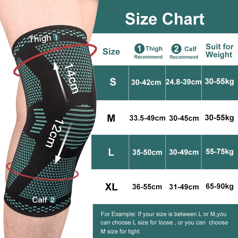 Supportive Athletic Knee Support Sleeves