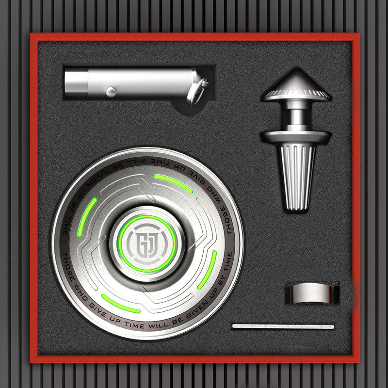 Bright Metal Spinner Toy with Removable Parts