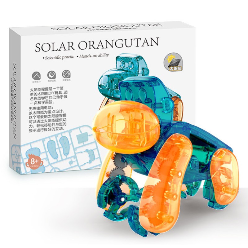 Fun DIY Solar Powered Animal Kit Toy