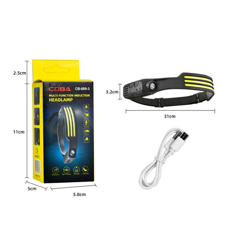 Rechargeable Waterproof LED Headlamp