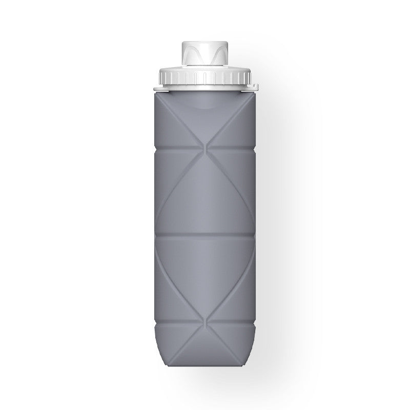 Portable Folding Silicone Water Bottle for Outdoor Use