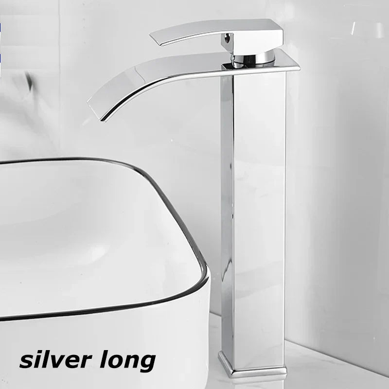 Luxury Bathroom Faucet Stainless Steel Tap