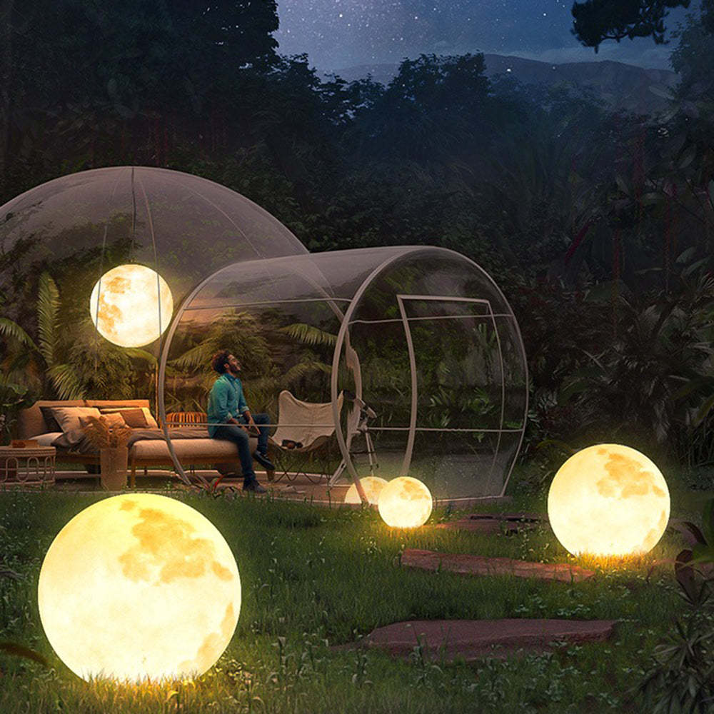 Variant image for Solar Garden Lamp - Modern Solar-Powered LED Outdoor Lights in Gold Metal-6