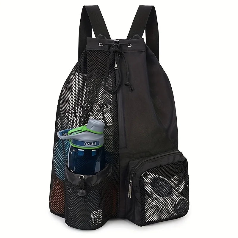 Ventilated Gym Bag with Mesh Pocket