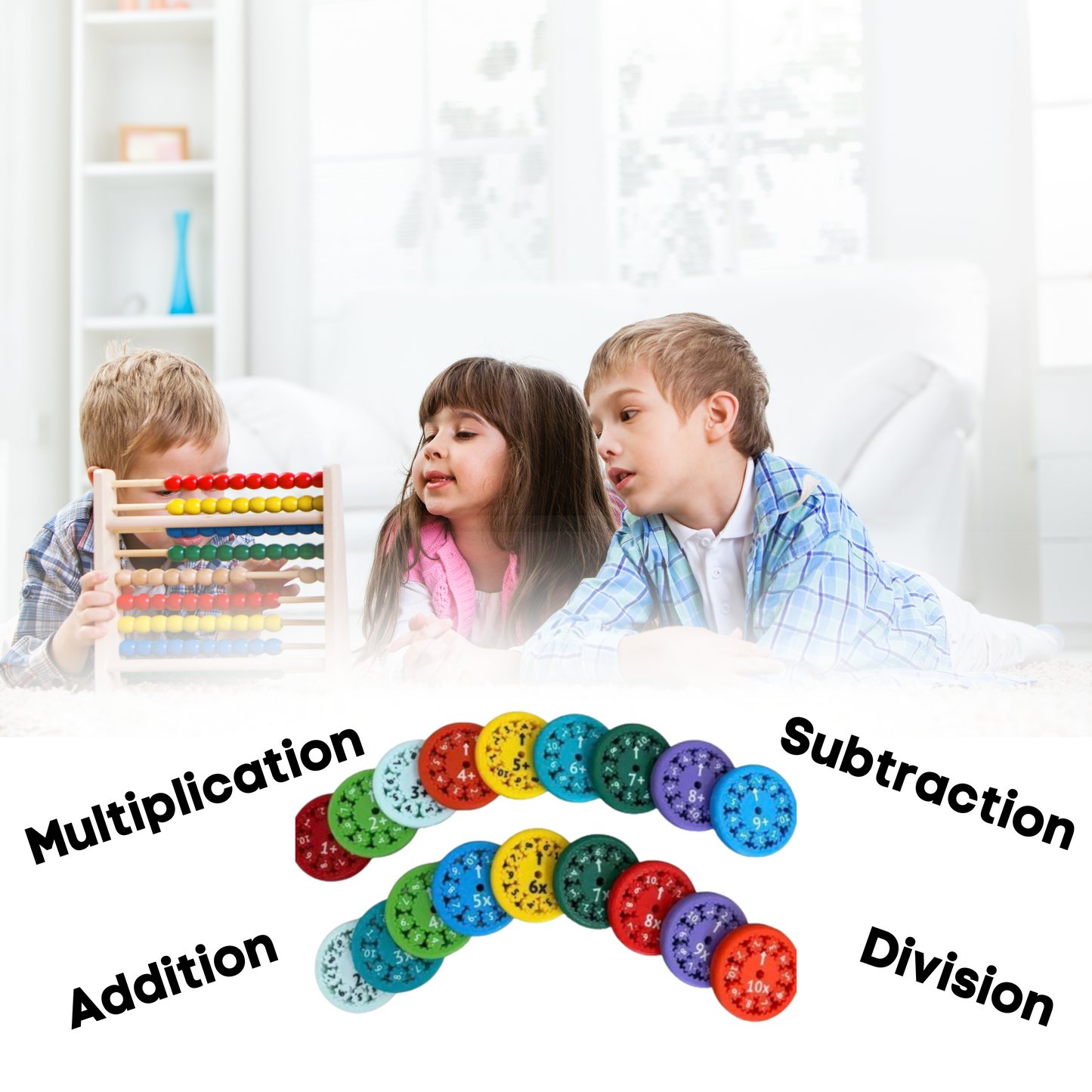 Fun Math Fidget Spinner Toy