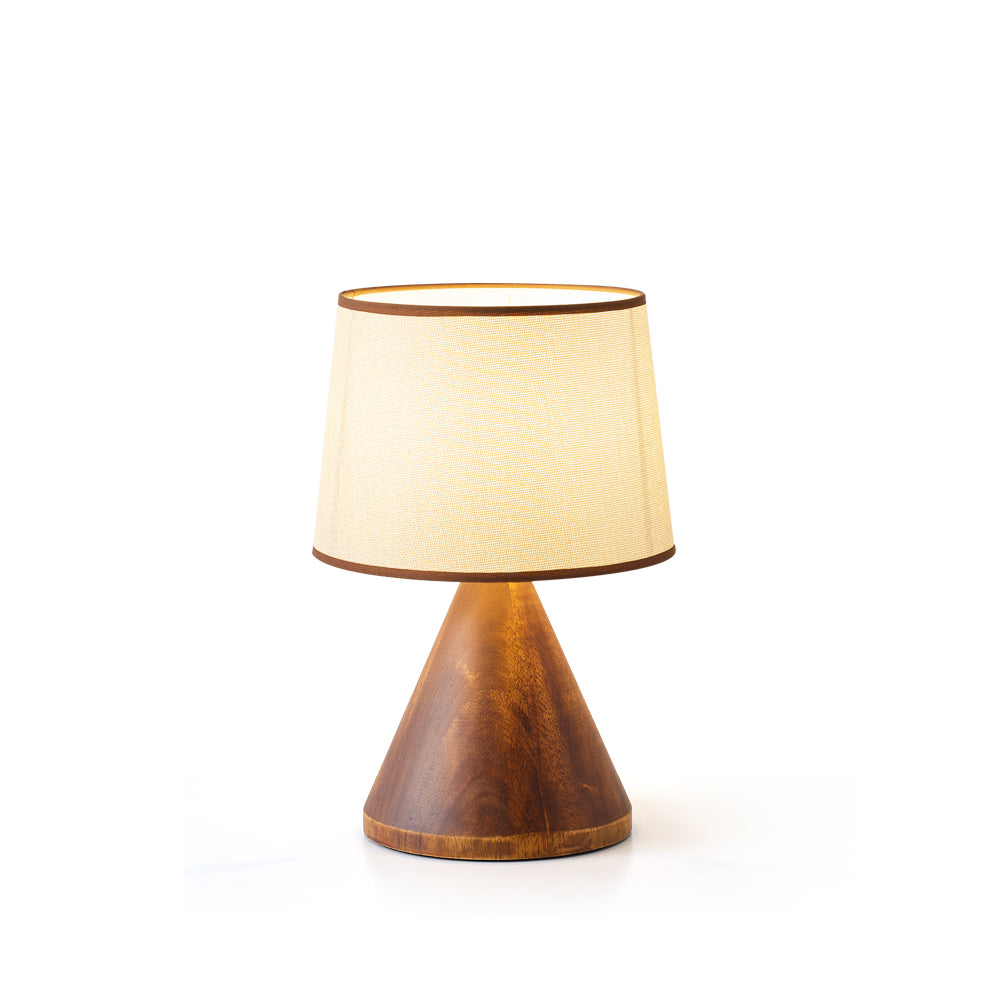 Classic Table Lamp with Sleek Base and Cozy Light