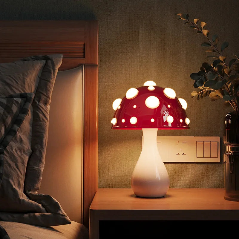 Magical Forest Mushroom Table Lamp