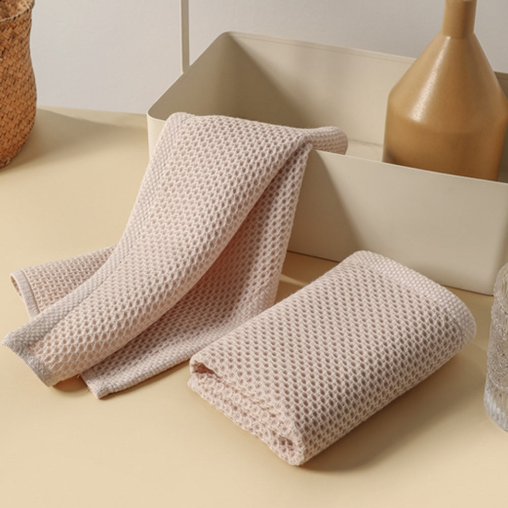 Absorbent Honeycomb Kitchen Tea Towels 3 Piece Set