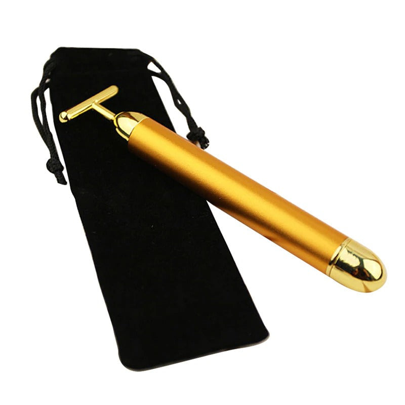 AurumGlow | Luxurious Gold Facial Roller Massage Tool for Radiant Skin 8