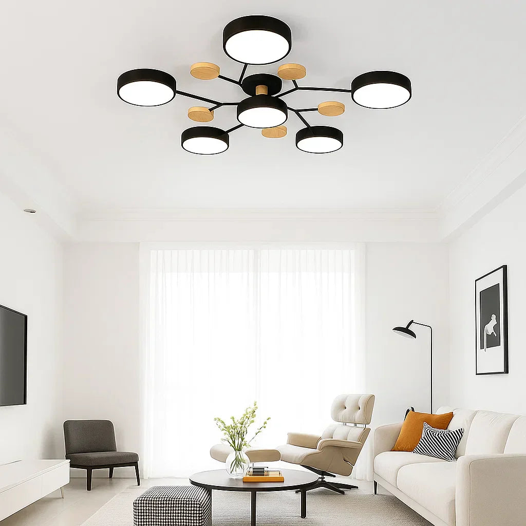 Stylish LED Flush Mount Ceiling Light Fixtures