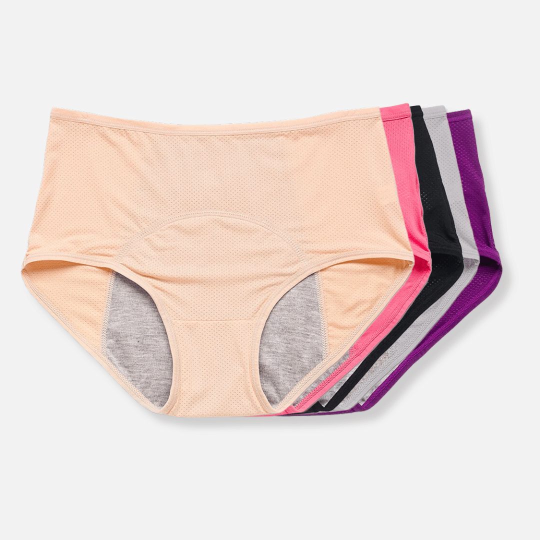 Comfortable Womens Underwear with Leak Proof Slip