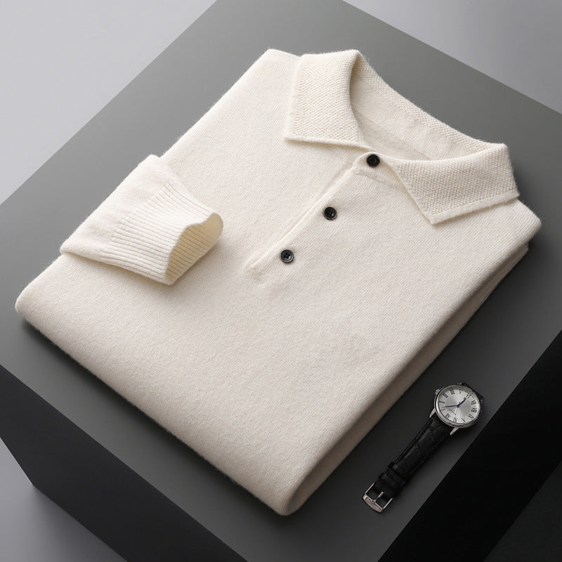 Soft Premium Long Sleeve Polo Shirt