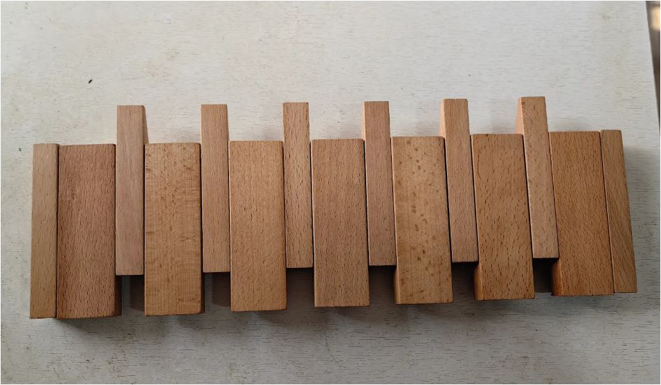 Space Saving Wooden Flip Hanger Wall Rack