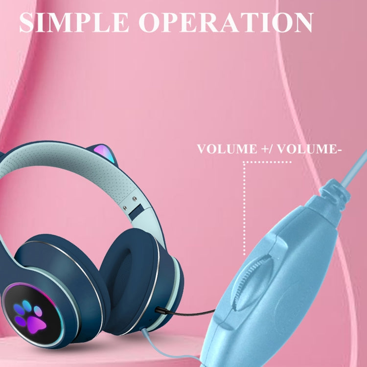 CatEarGlow | Stylish Fun Foldable LED Headset with Microphone 7