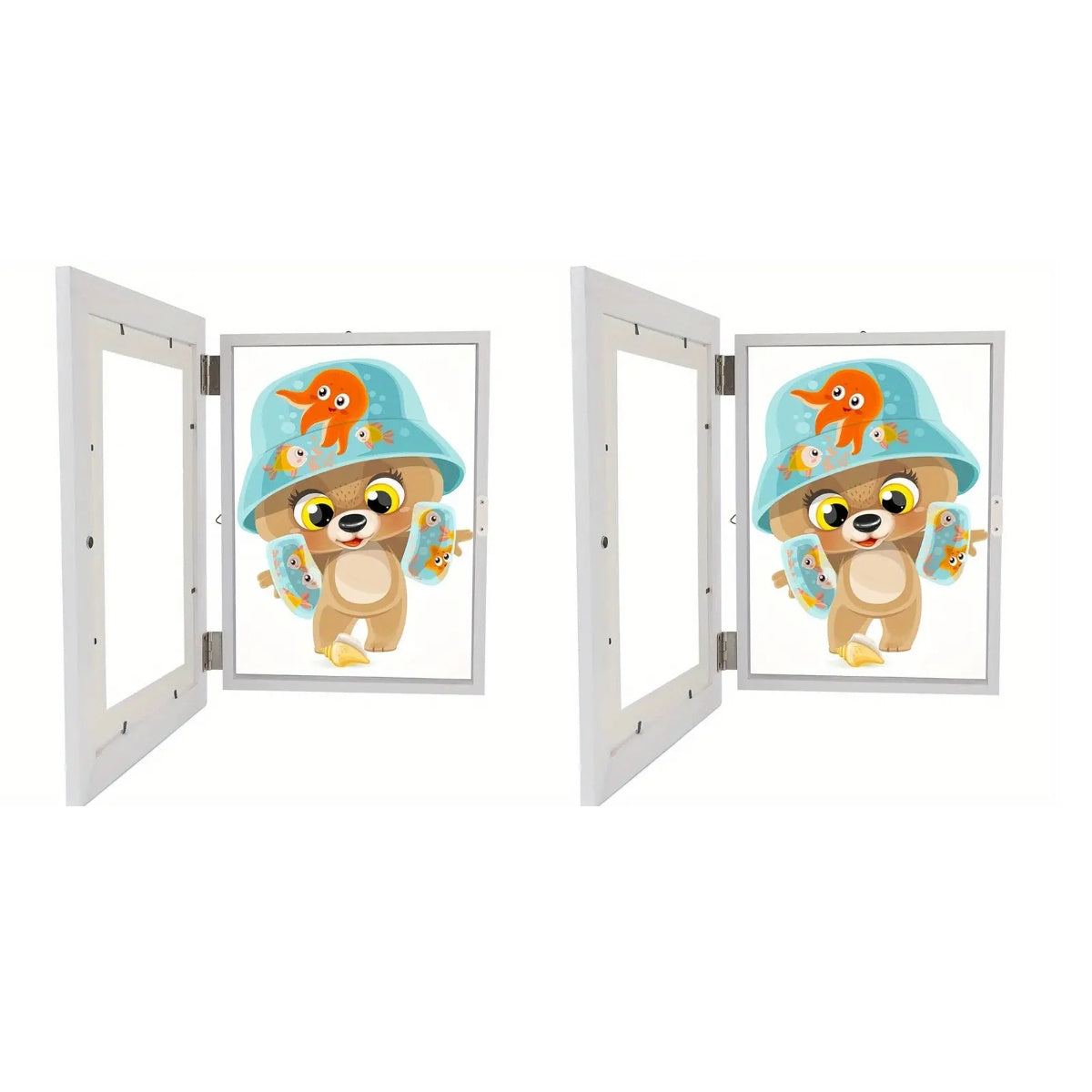 Easy Hang Magnetic Photo Frames Set of 2