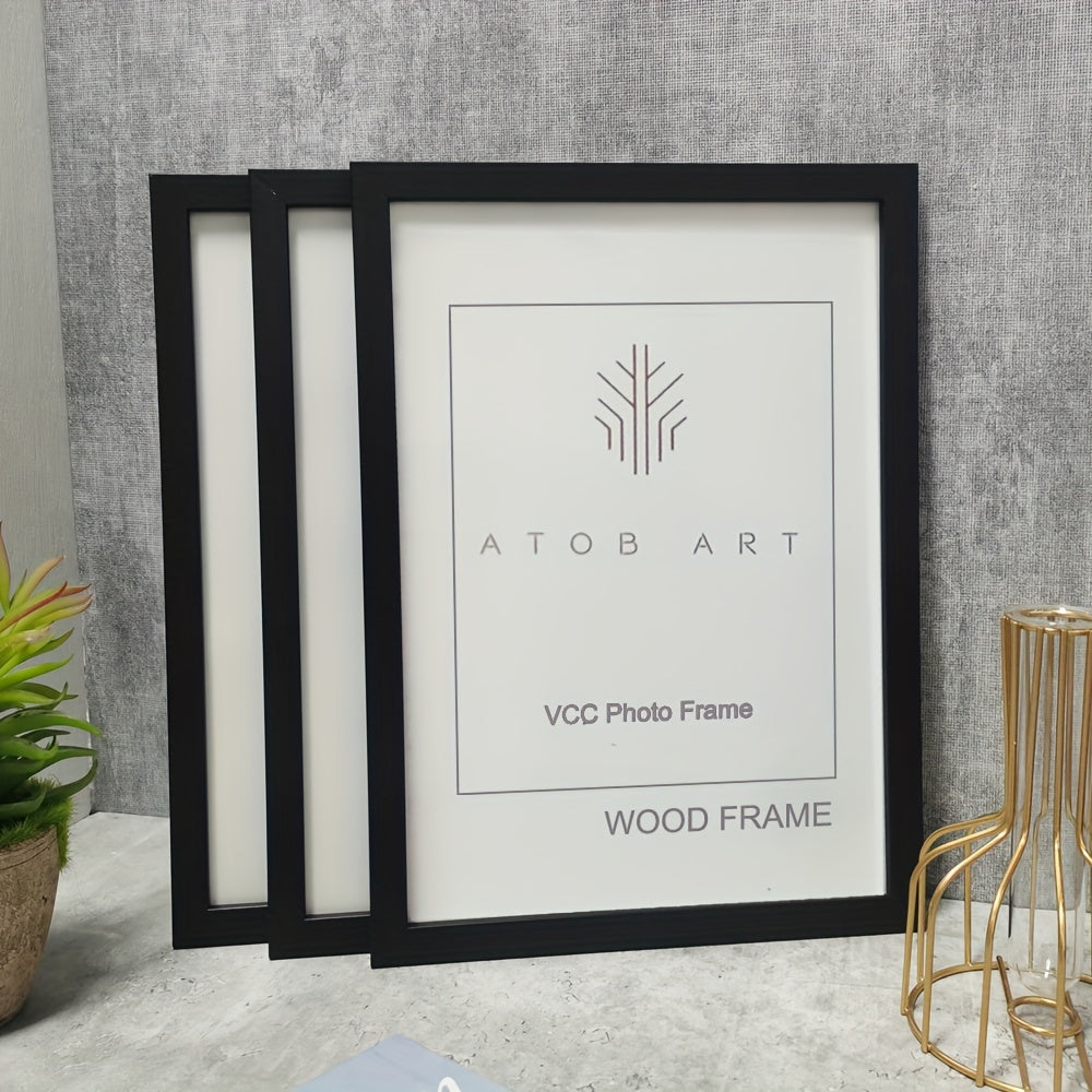 Rustic Wood Picture Frame Set