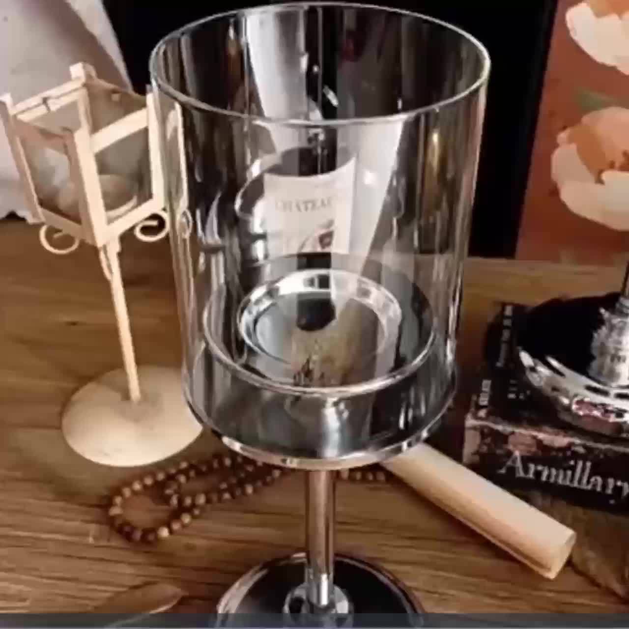 Vintage Chic Wedding Candle Holder Set